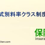 型式別料率クラス制度とは