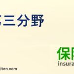 第三分野とは