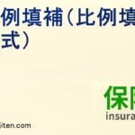 比例填補（比例填補方式）とは
