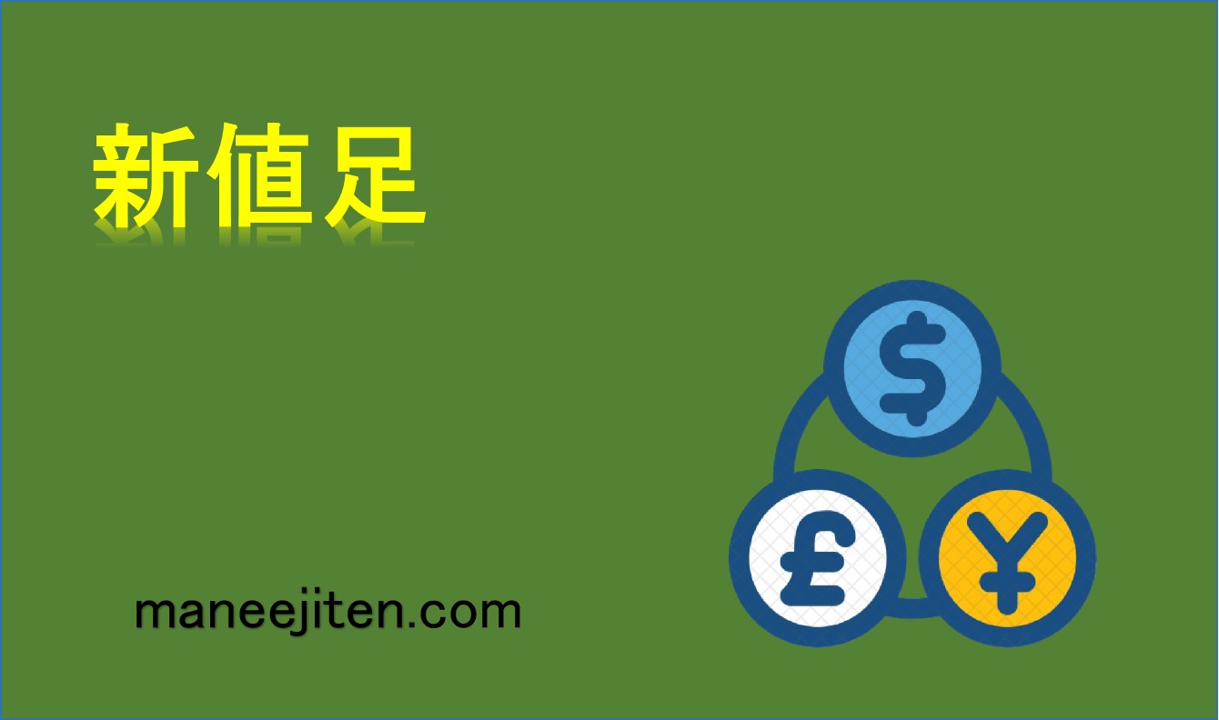 新値足とは