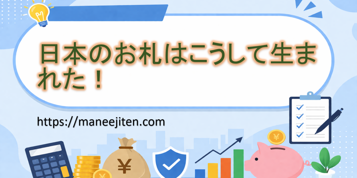 日本のお札はこうして生まれた！